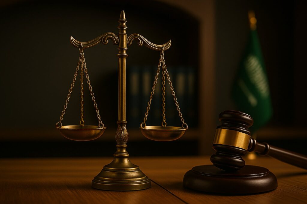 الفرق بين القضايا الجنائية والجنح في القانون السعودي
