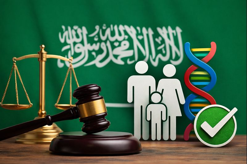 دعوى إثبات النسب في النظام السعودي