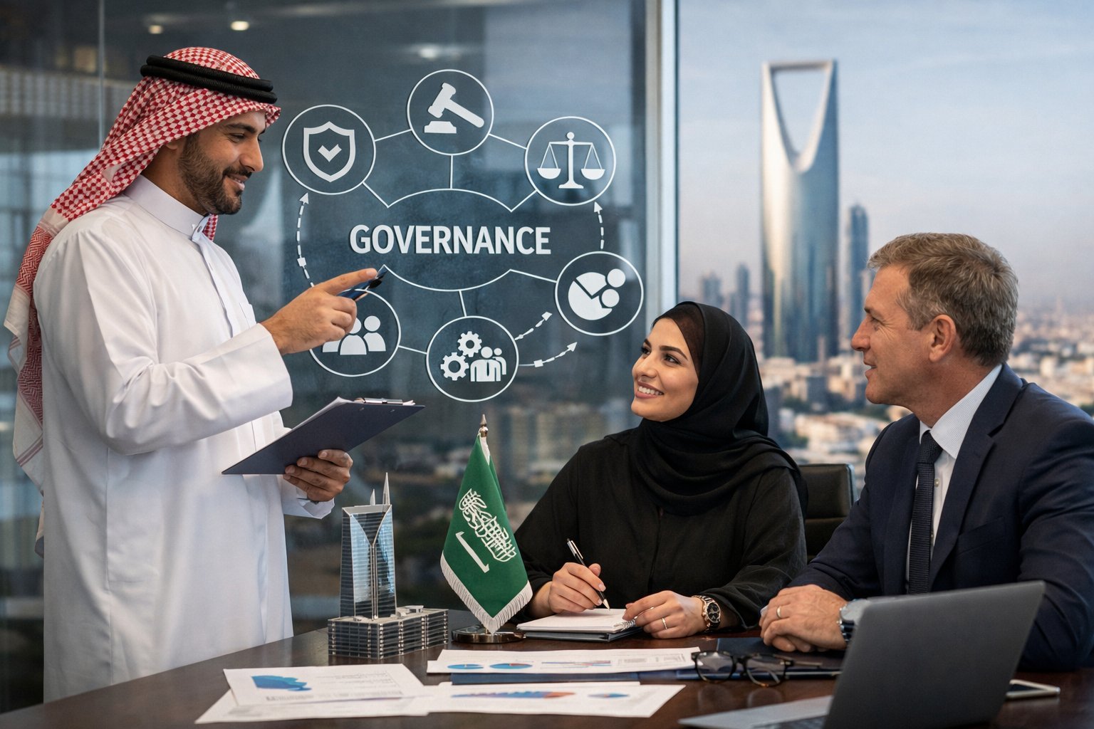 الحوكمة المؤسسية في السعودية