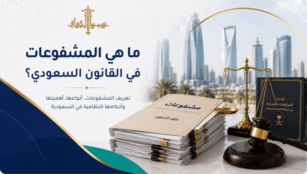 المشفوعات في القانون السعودي
