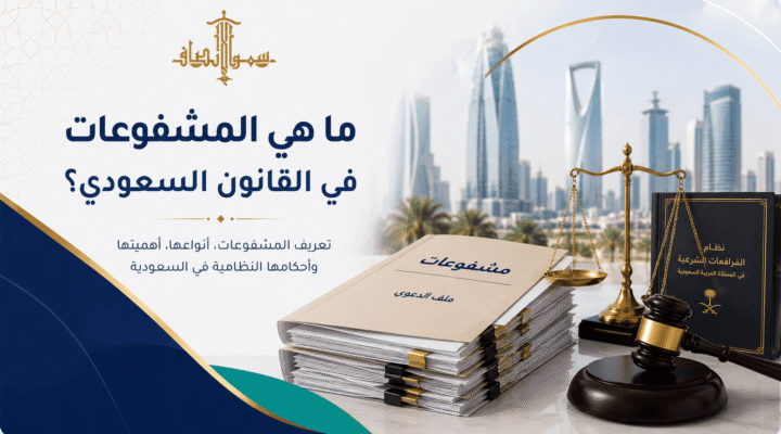 المشفوعات في القانون السعودي