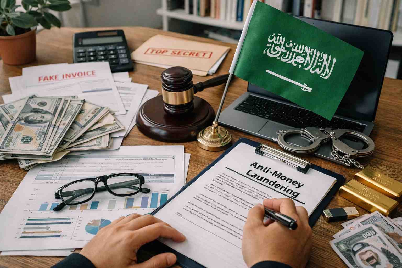 عقوبة غسيل الأموال في السعودية