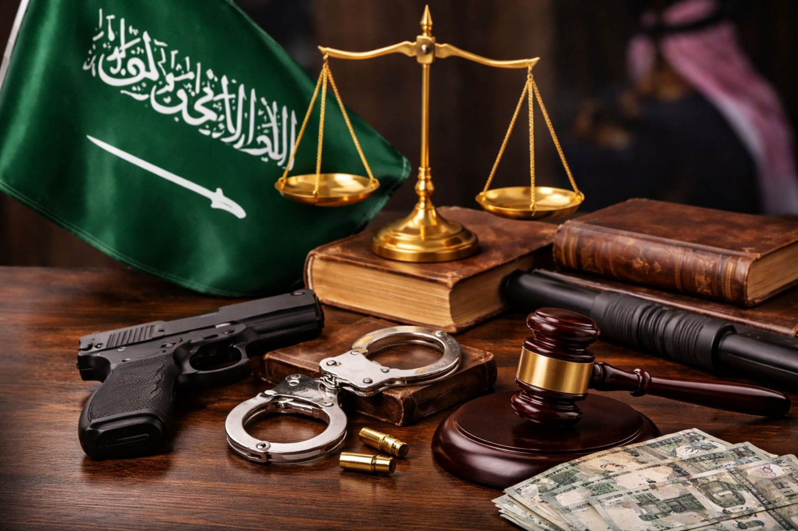 عقوبة حمل السلاح في السعودية.