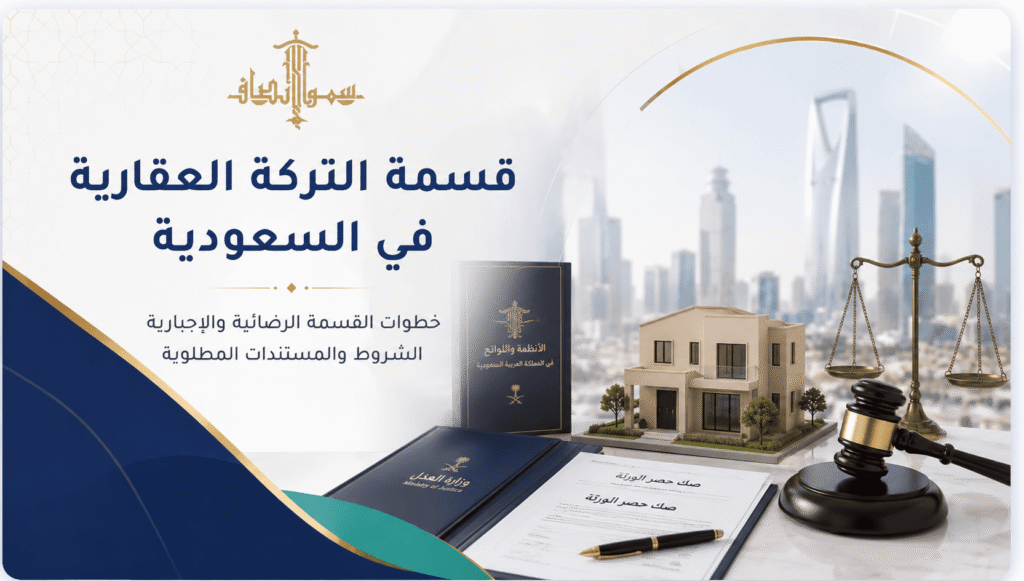 قسمة التركة العقارية في السعودية