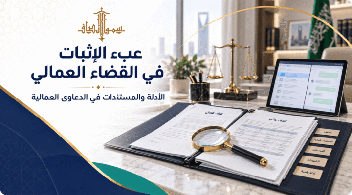عبء الإثبات في القضاء العمالي