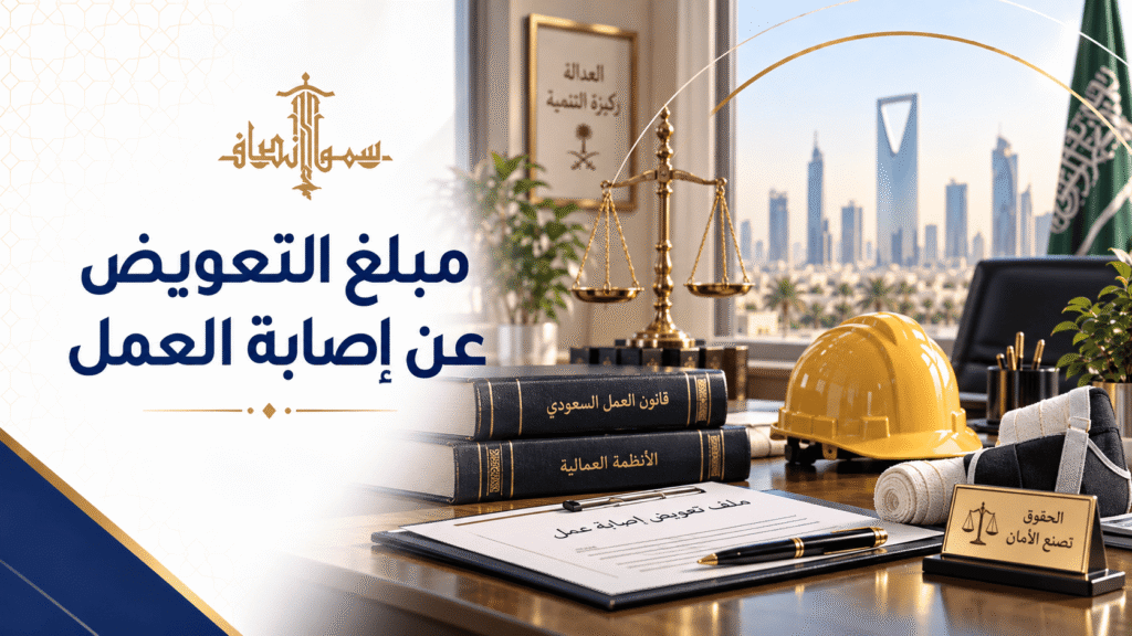 مبلغ التعويض عن إصابة العمل