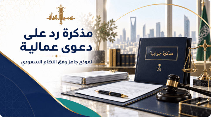 مذكرة رد على دعوى عمالية