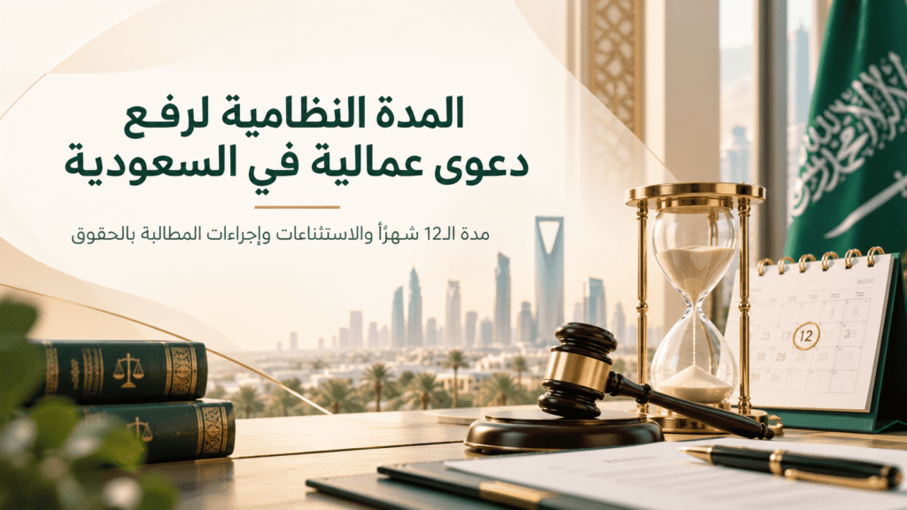 ما هي المدة النظامية لرفع دعوى عمالية